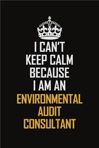 I Can't Keep Calm Because I Am An Environmental Audit Consultant
