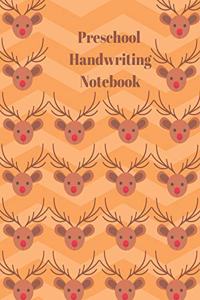 Preschool Handwriting Notebook