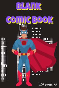 A4 Blank Comic Book