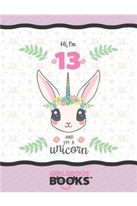 Girlgeous Books(tm) - A Notebook, Journal, and Composition Book for Glorious Girls - Year 13 Series - 001