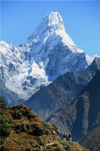 Mountains notebook - best notebook with quotes, perfect 120 lined pages #6
