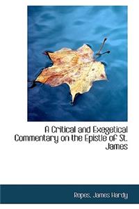 A Critical and Exegetical Commentary on the Epistle of St. James