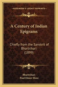 Century of Indian Epigrams