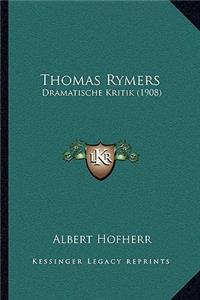 Thomas Rymers