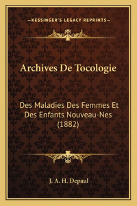 Archives De Tocologie
