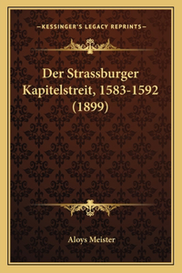 Strassburger Kapitelstreit, 1583-1592 (1899)