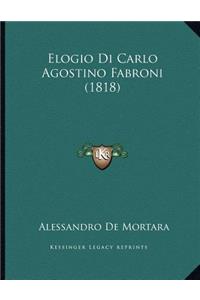 Elogio Di Carlo Agostino Fabroni (1818)