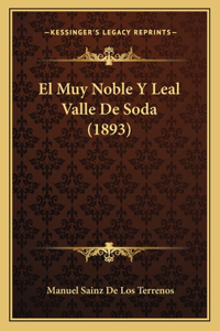 El Muy Noble Y Leal Valle De Soda (1893)
