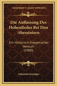 Die Auffassung Des Hohenliedes Bei Den Abessiniern