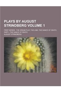 Plays by August Strindberg; First Series