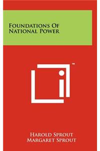 Foundations Of National Power