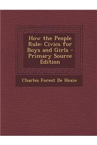 How the People Rule