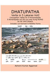 Dhatupatha Verbs in 5 Lakaras Vol2