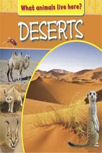 What Animals Live Here?: Deserts