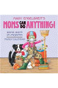 Mary Engelbreit's Moms Can Do Anything! 2018-2019 17-Month Family Wall Calendar