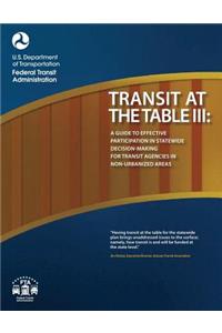Transit at the Table III