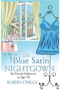 Blue Satin Nightgown