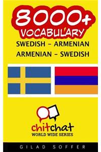 8000+ Swedish - Armenian Armenian - Swedish Vocabulary
