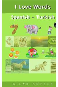 I Love Words Spanish - Turkish