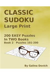 CLASSIC SUDOKU Large Print