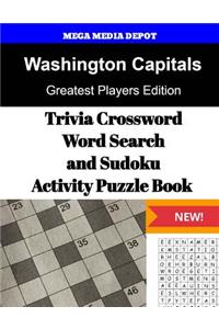 Washington Capitals Trivia Crossword, WordSearch and Sudoku Activity Puzzle Book