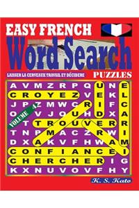 EASY FRENCH Word Search Puzzles. Vol. 4