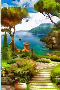 Mediterrainean Garden Path Journal