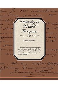 Philosophy of Natural Therapeutics