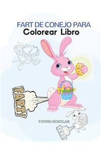 Fart de conejo para colorear libro