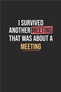 I Survived Another Meeting That Was About A Meeting