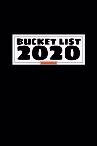 Bucket List 2020