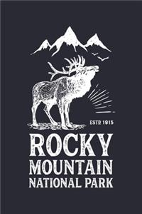 Rocky Mountain National Park ESTD 1915