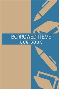 Borrowed Items Log book