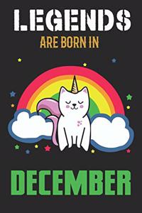 Legends Are Born In December