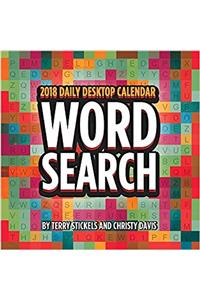 Word Search 2018 Daily Desk Calendar