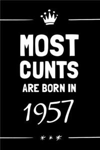 Most Cunts Are