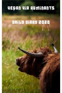 Vegan Via Ruminants Daily Diary 2020