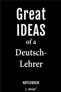 Notizbuch für Deutsch-Lehrer