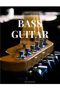 Bass Guitar Tab Notebook