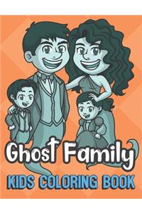 Ghost Family Kids Coloring Book