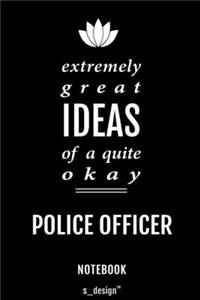 Notebook for Police Officers / Police Officer