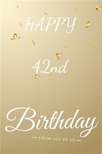 Happy 42nd Birthday