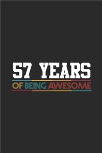 57 Years Of Being Awesome
