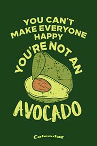 You´re Not An Avocado Calendar