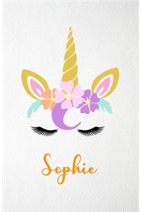 Sophie A5 Lined Notebook 110 Pages