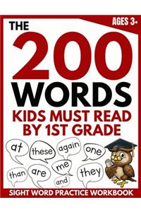 The 200 Words Kids Must Read by 1st Grade