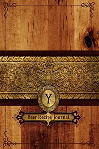 Y Beer Recipe Journal