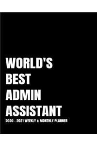 World's Best Admin Assistant Planner