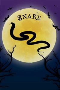 Snake Notebook Halloween Journal