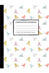 Composition Notebook Wide Ruled